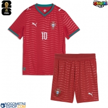 Otroški Nogometni dresi Portugalska Bernardo Silva #10 Domači SP 2026 Kratek Rokav (+ Kratke hlače)